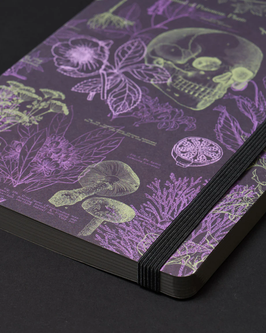 Poisonous Plants Dark Analysis A5 Softcover Notebook - Image 4