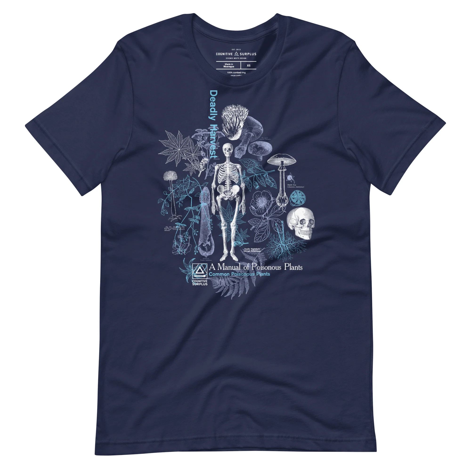 Poisonous Plants: Deadly Harvest Graphic Tee - Image 2