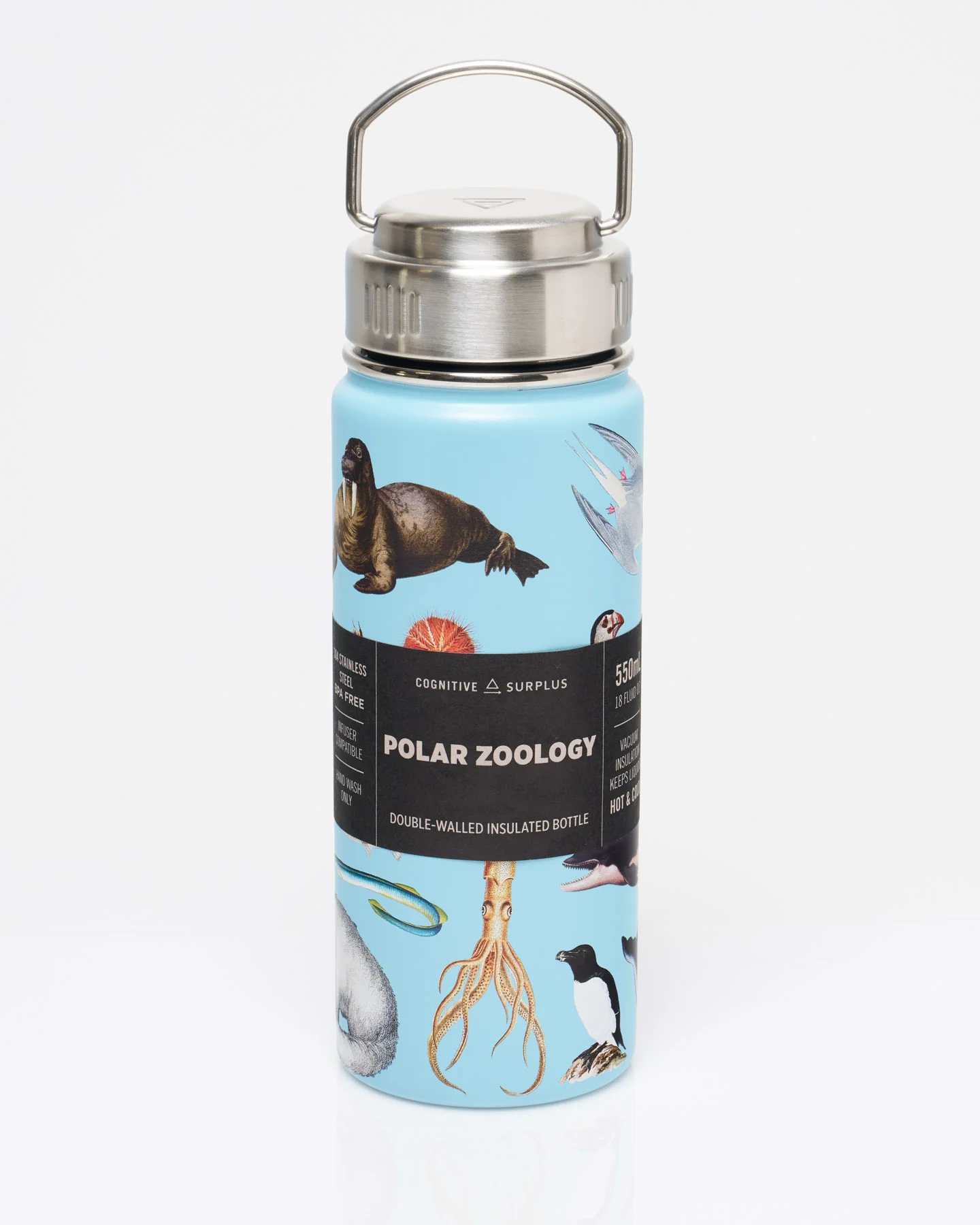 Polar Zoology 18 oz Steel Bottle - Image 4