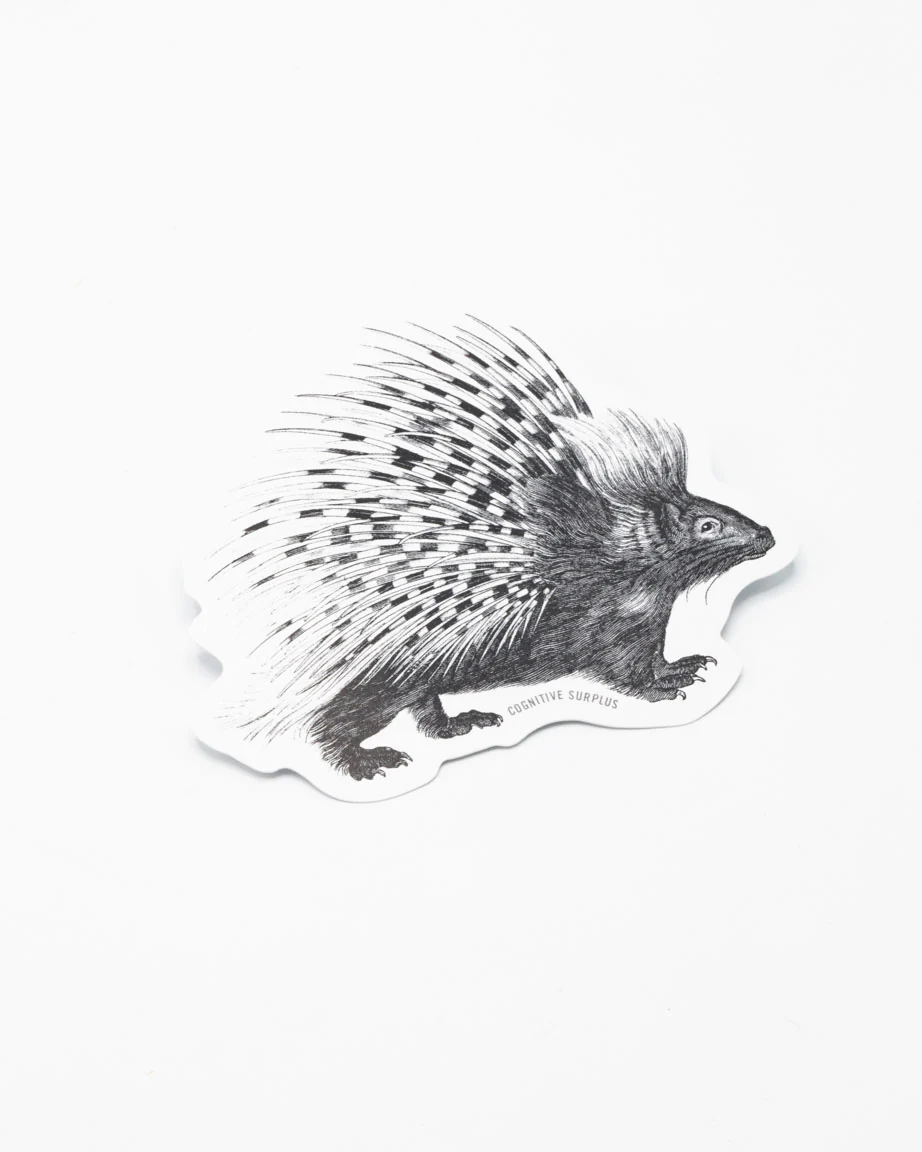 Porcupine Sticker