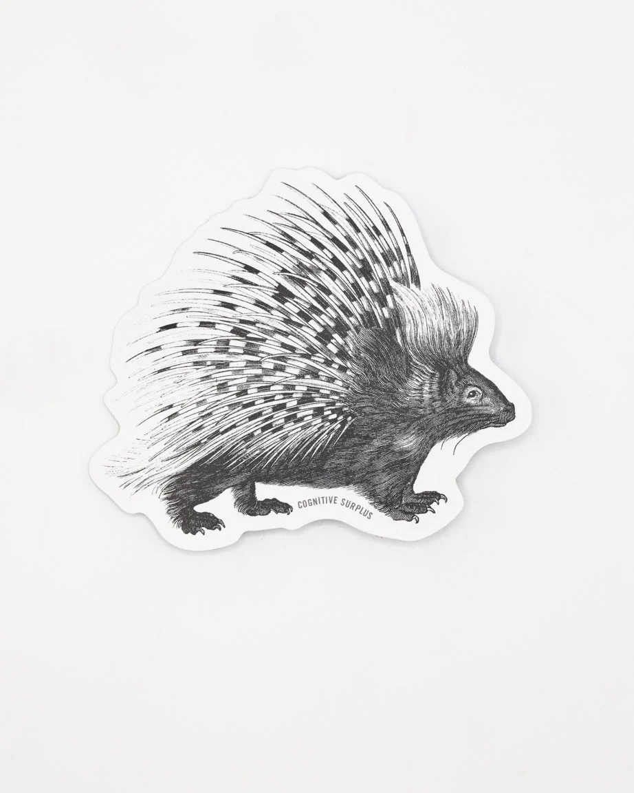 Porcupine Sticker - Image 2