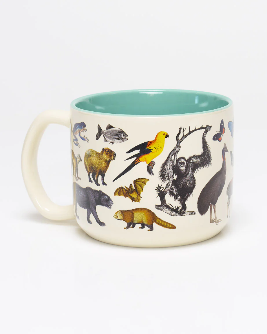 Rainforest Zoology 15 oz Ceramic Mug - Image 2