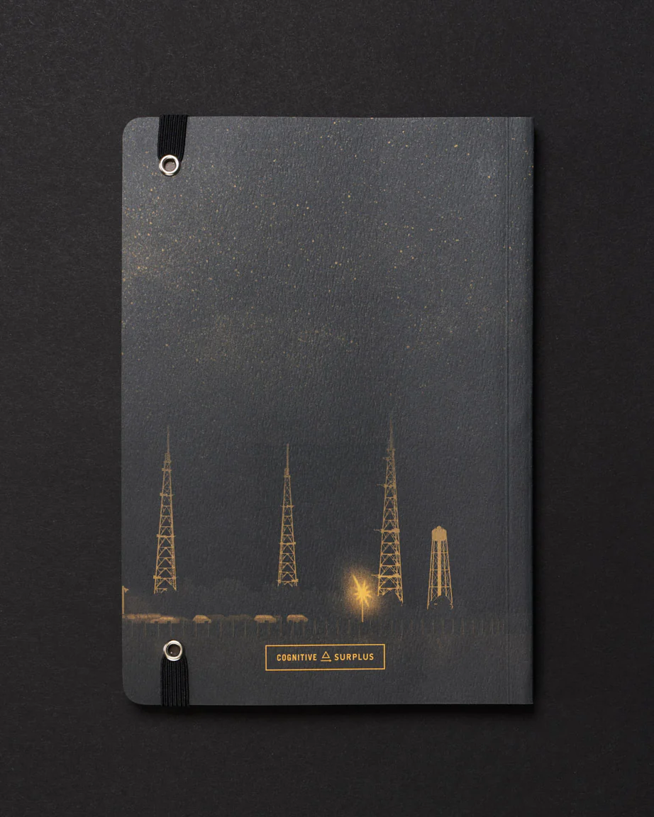 Ready to Launch Dark Analysis A5 Softcover Notebook - Image 2
