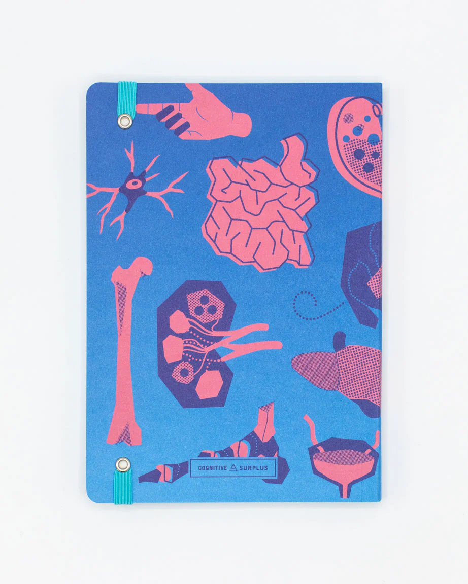 Retro Anatomy A5 Softcover Notebook - Image 3