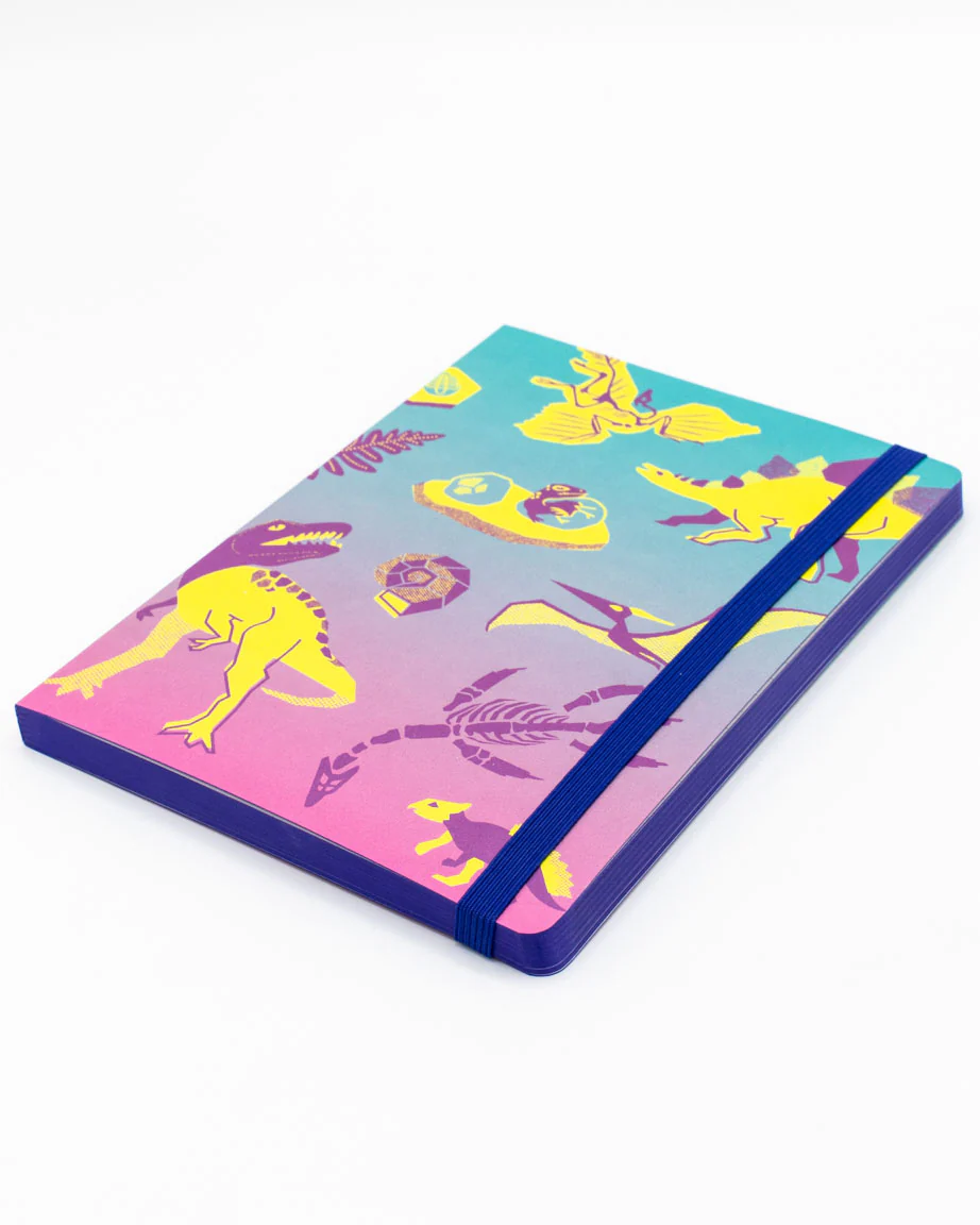 Retro Dino A5 Softcover Notebook - Image 2
