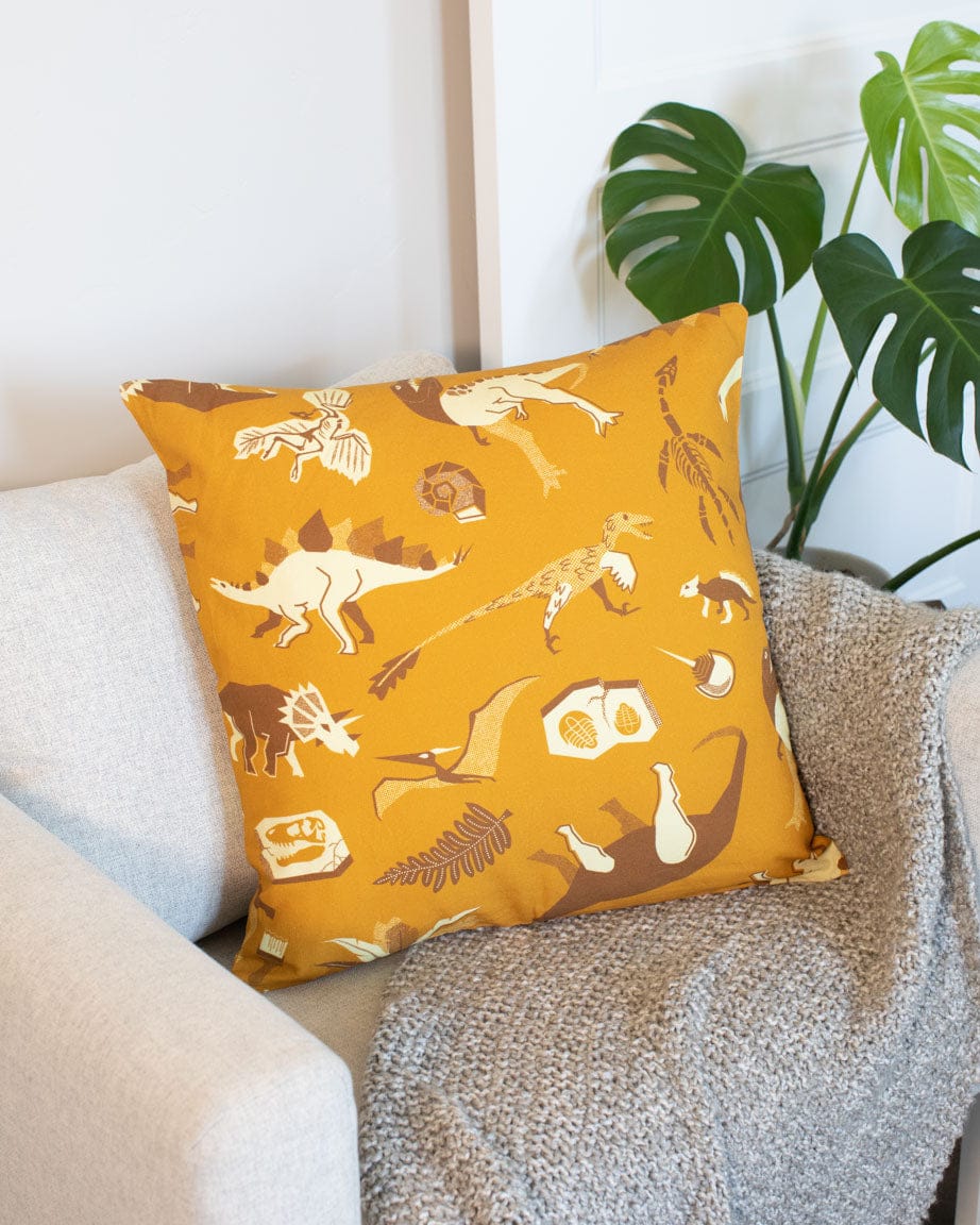 Retro Dinosaur Pillow Cover - Image 2