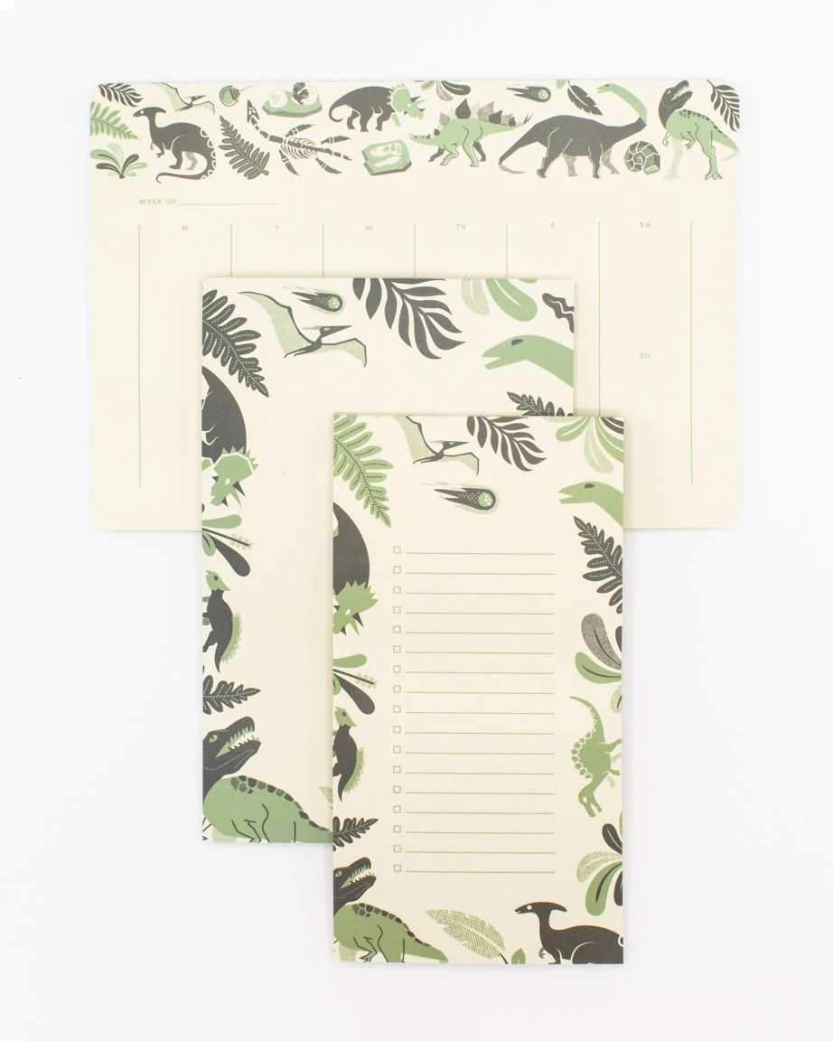 Retro Dinosaurs Notepads