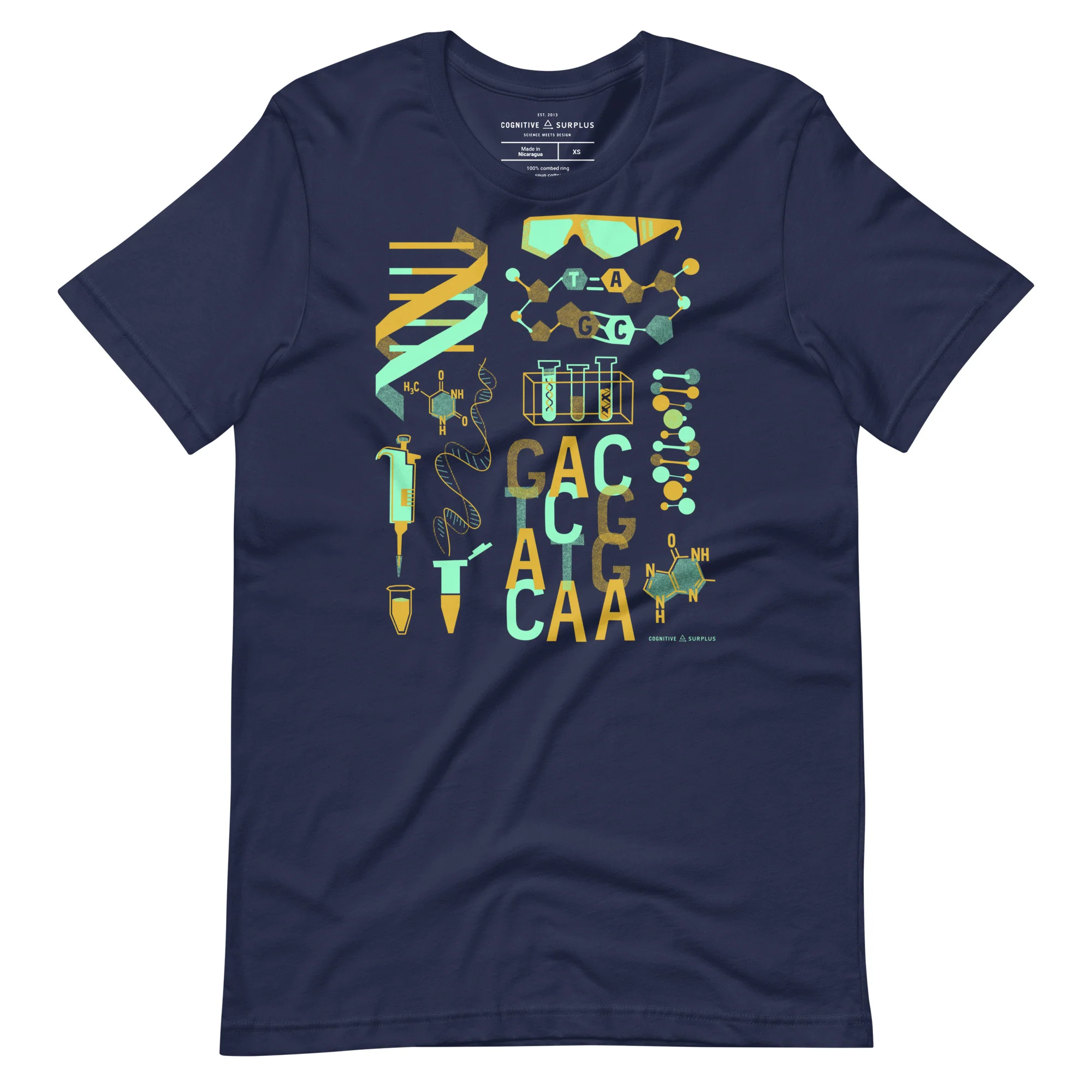 Retro DNA Graphic Tee - Image 2