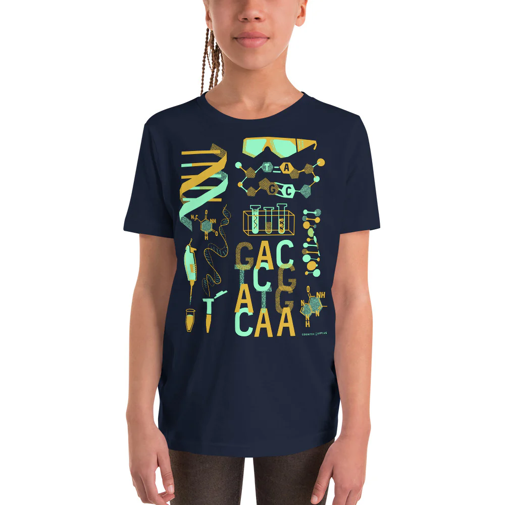 Retro DNA Youth Graphic Tee - Image 2