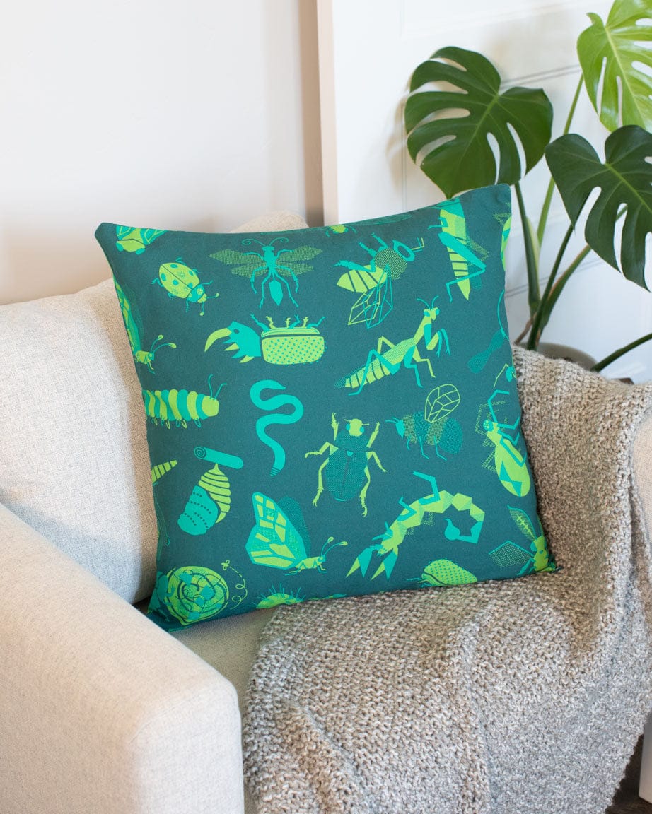 Retro Insects Pillow Cover - Image 2