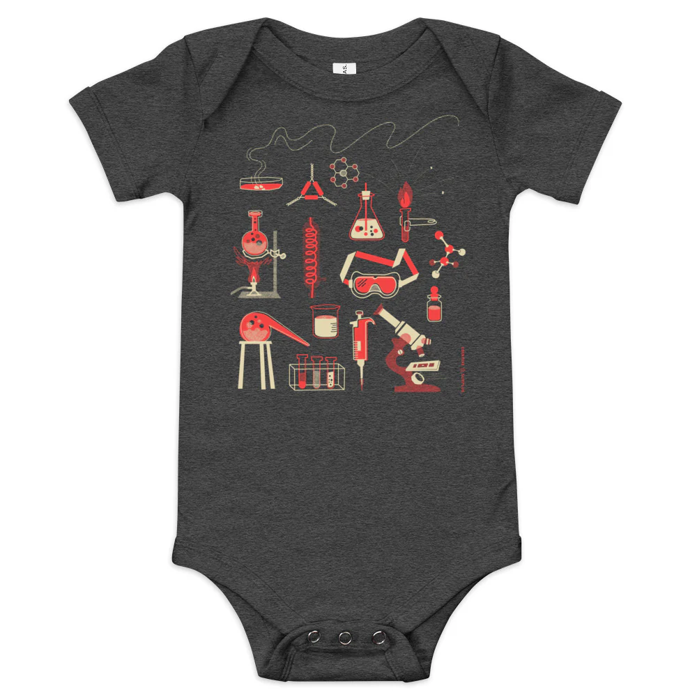 Retro Lab Baby Bodysuit - Image 2