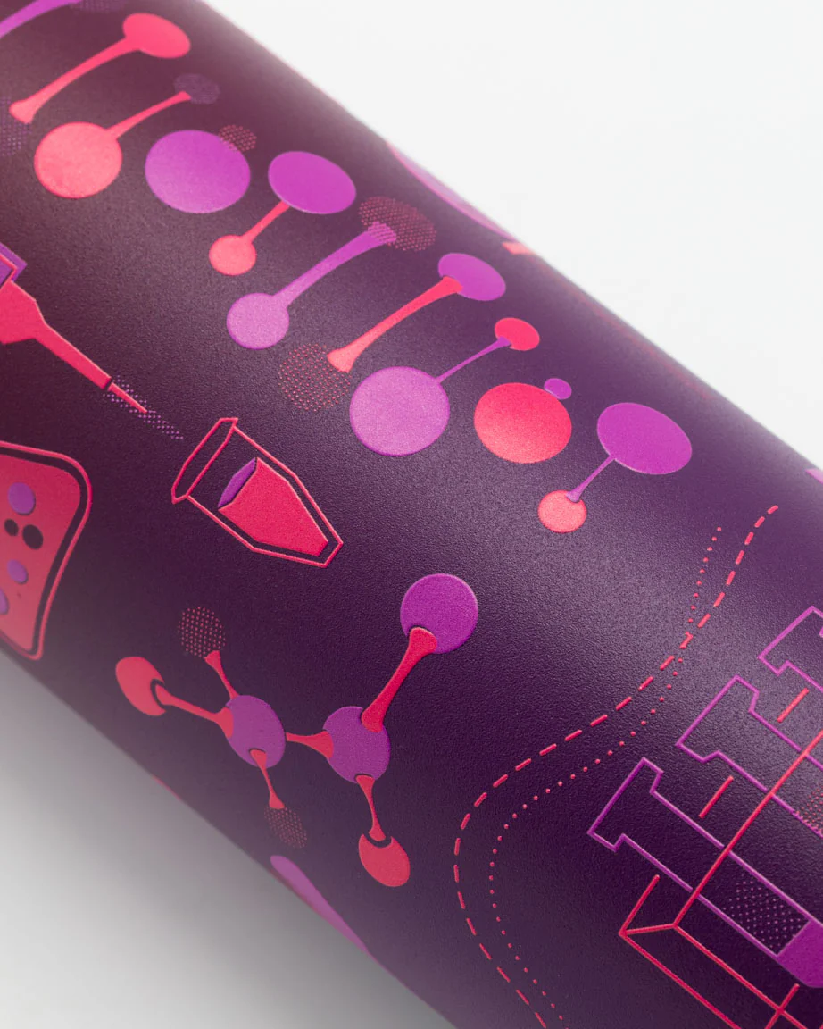 Retro Laboratory Science 18 oz Steel Bottle - Image 4