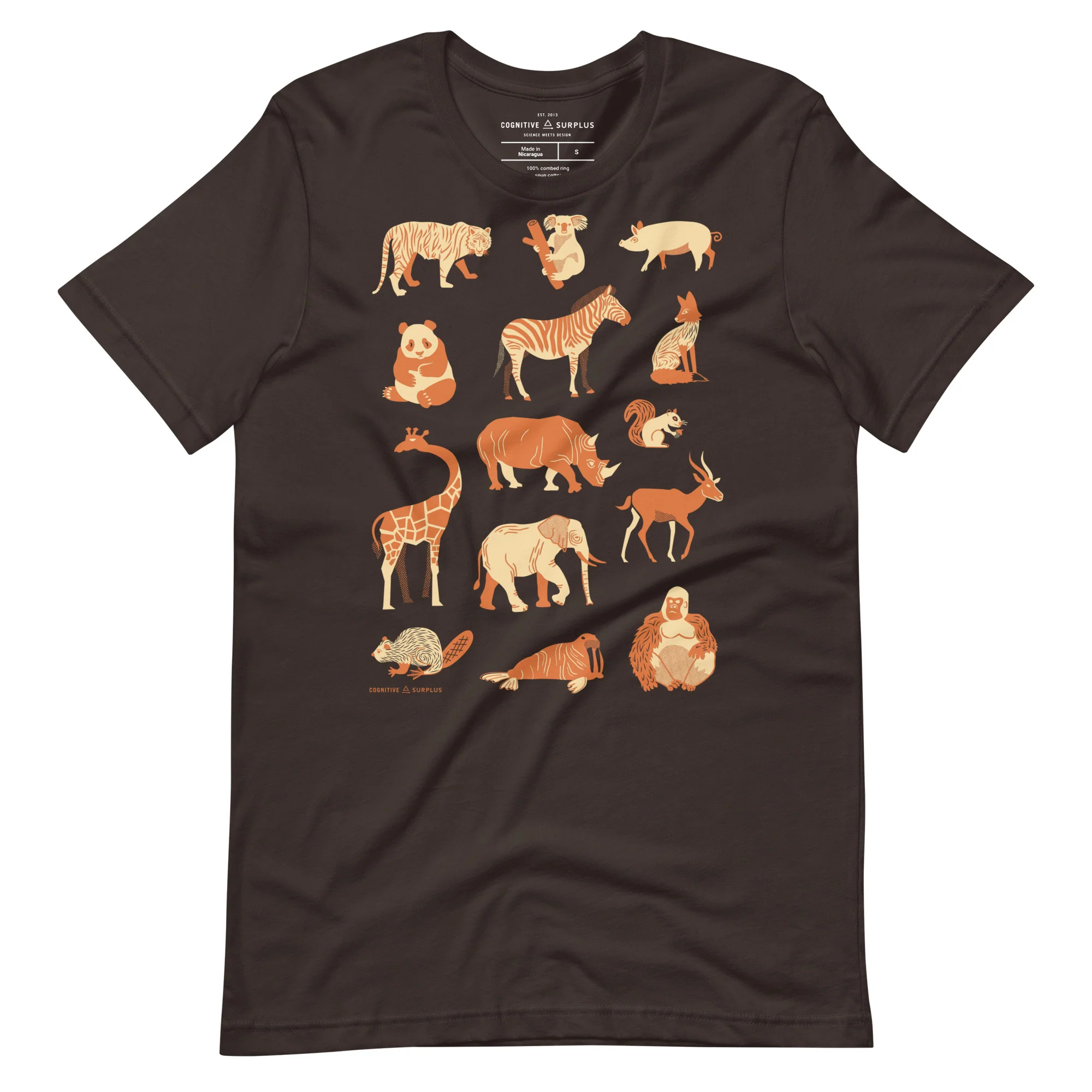 Retro Mammals Graphic Tee - Image 4