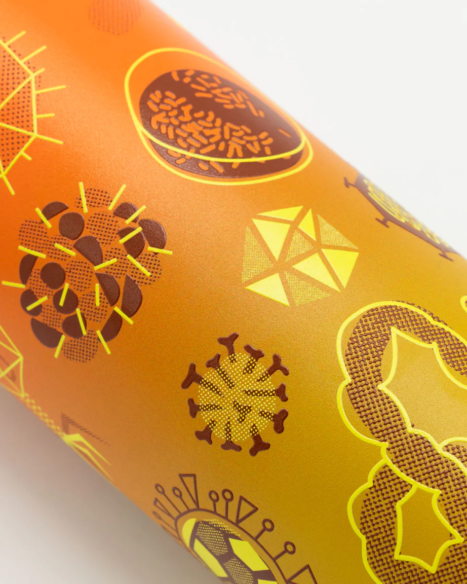 Retro Microbiology 18 oz Steel Bottle - Image 4