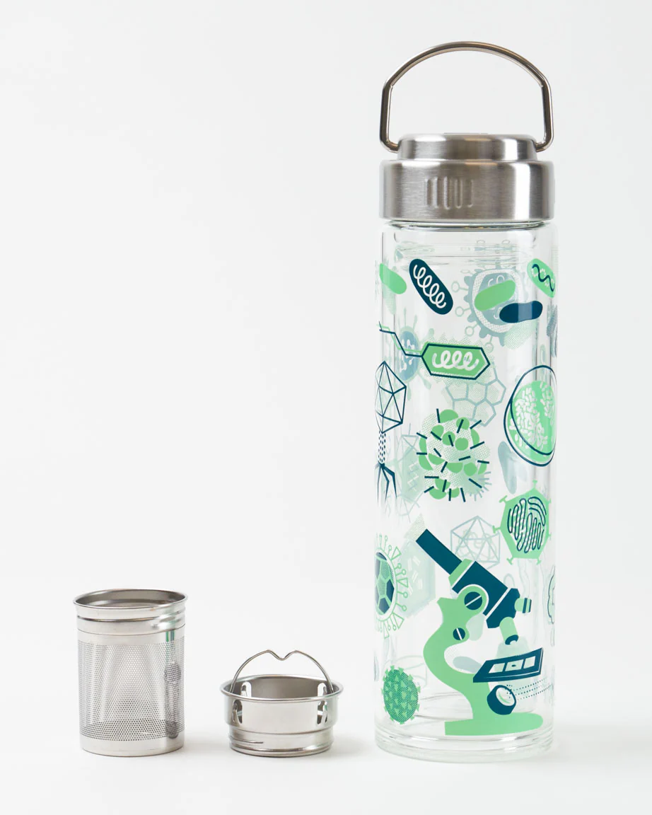 Retro Microbiology Tea Infuser