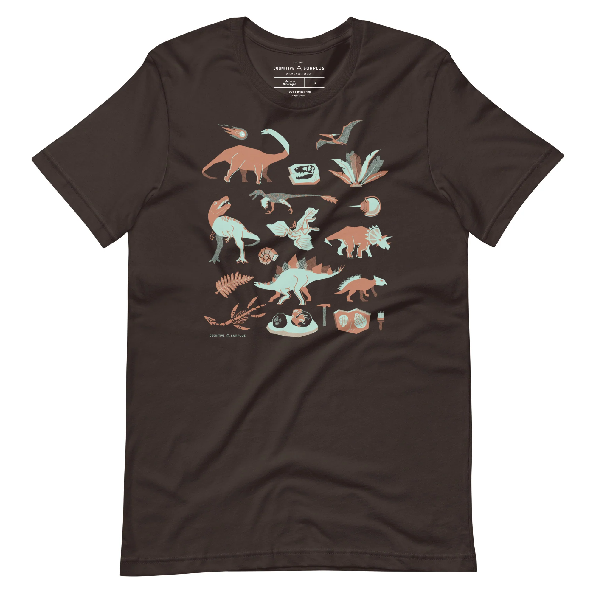 Retro Paleontology Graphic Tee - Image 3