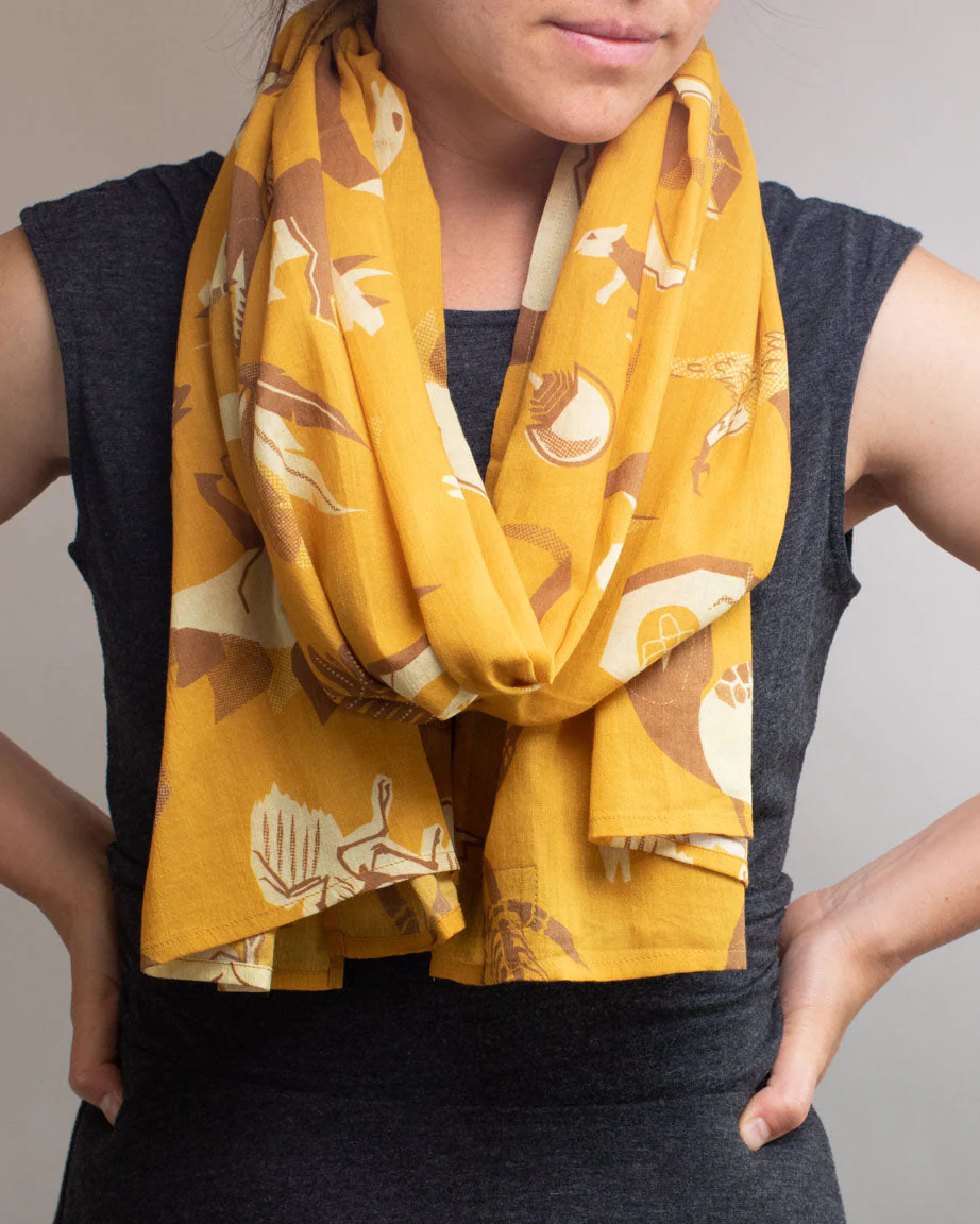 Retro Paleontology Scarf - Image 3