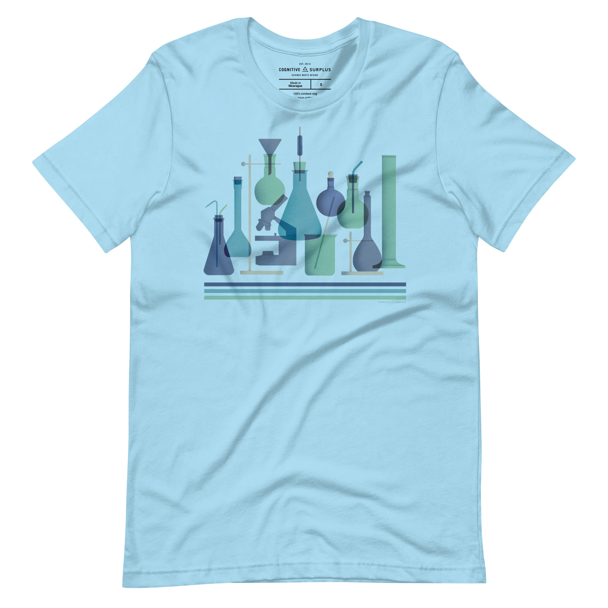 Retro Science Lab Graphic Tee - Image 3