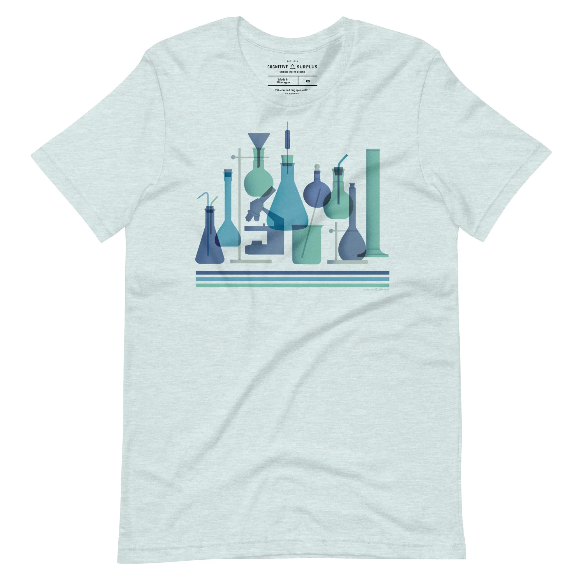 Retro Science Lab Graphic Tee - Image 4