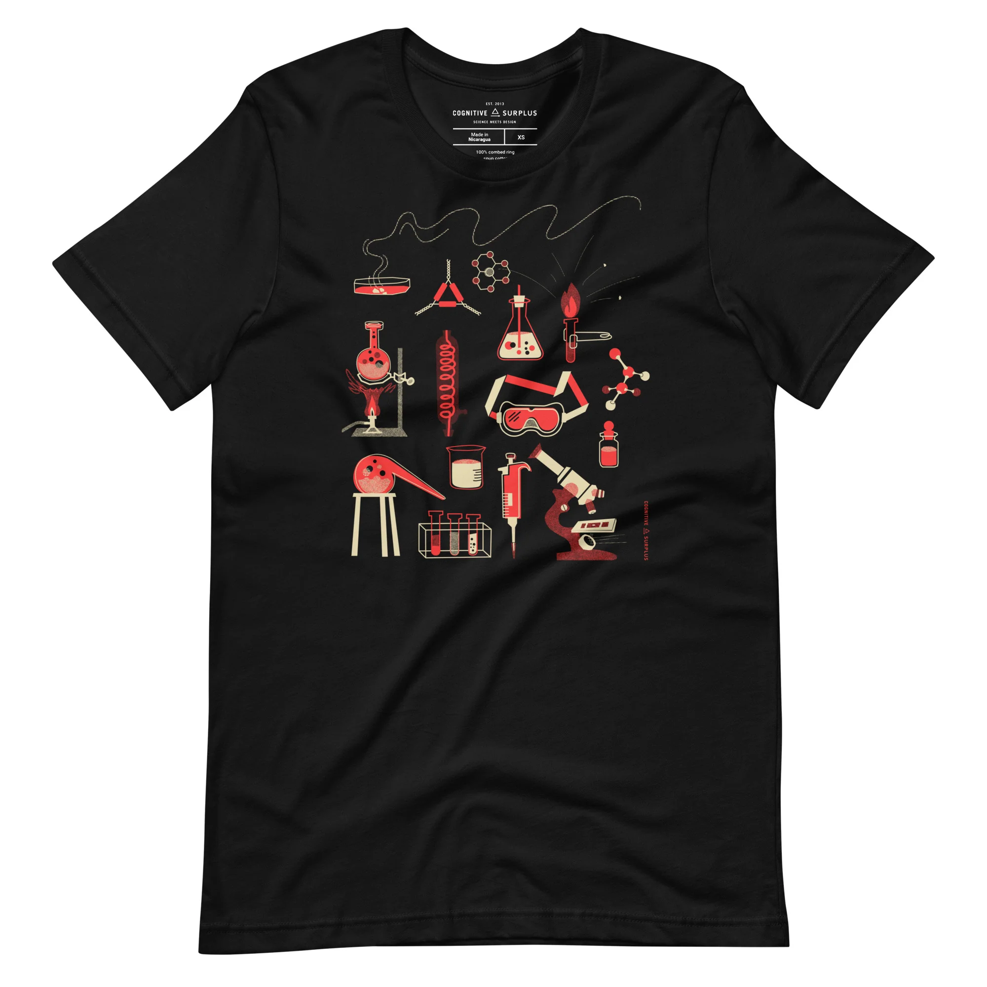 Retro Science Lab Graphic Tee