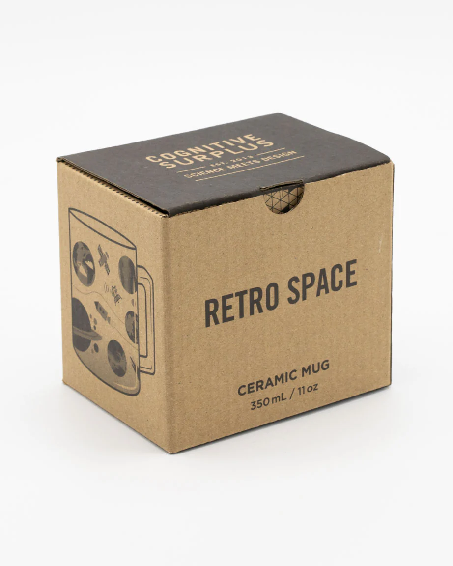 Retro Space 11 oz Ceramic Mug - Image 3