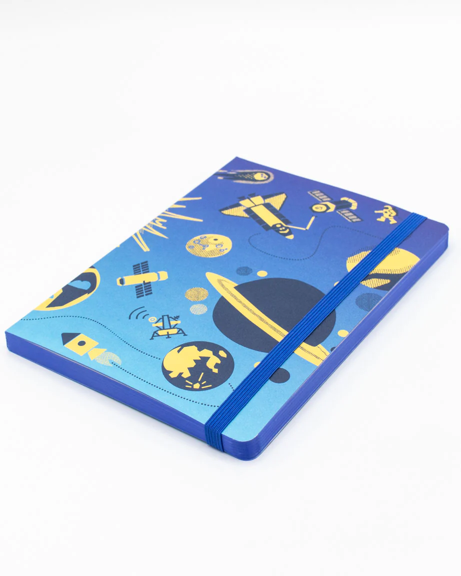 Retro Space A5 Softcover Notebook - Image 2