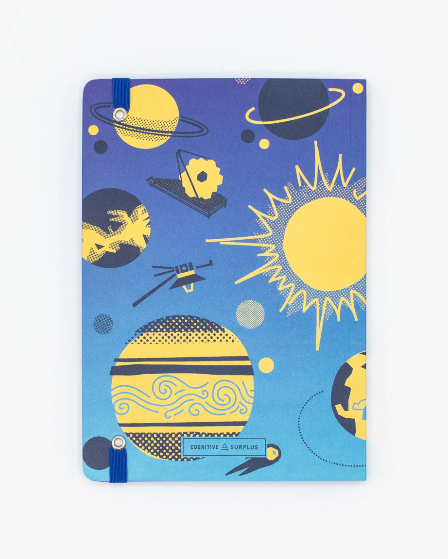 Retro Space A5 Softcover Notebook - Image 3