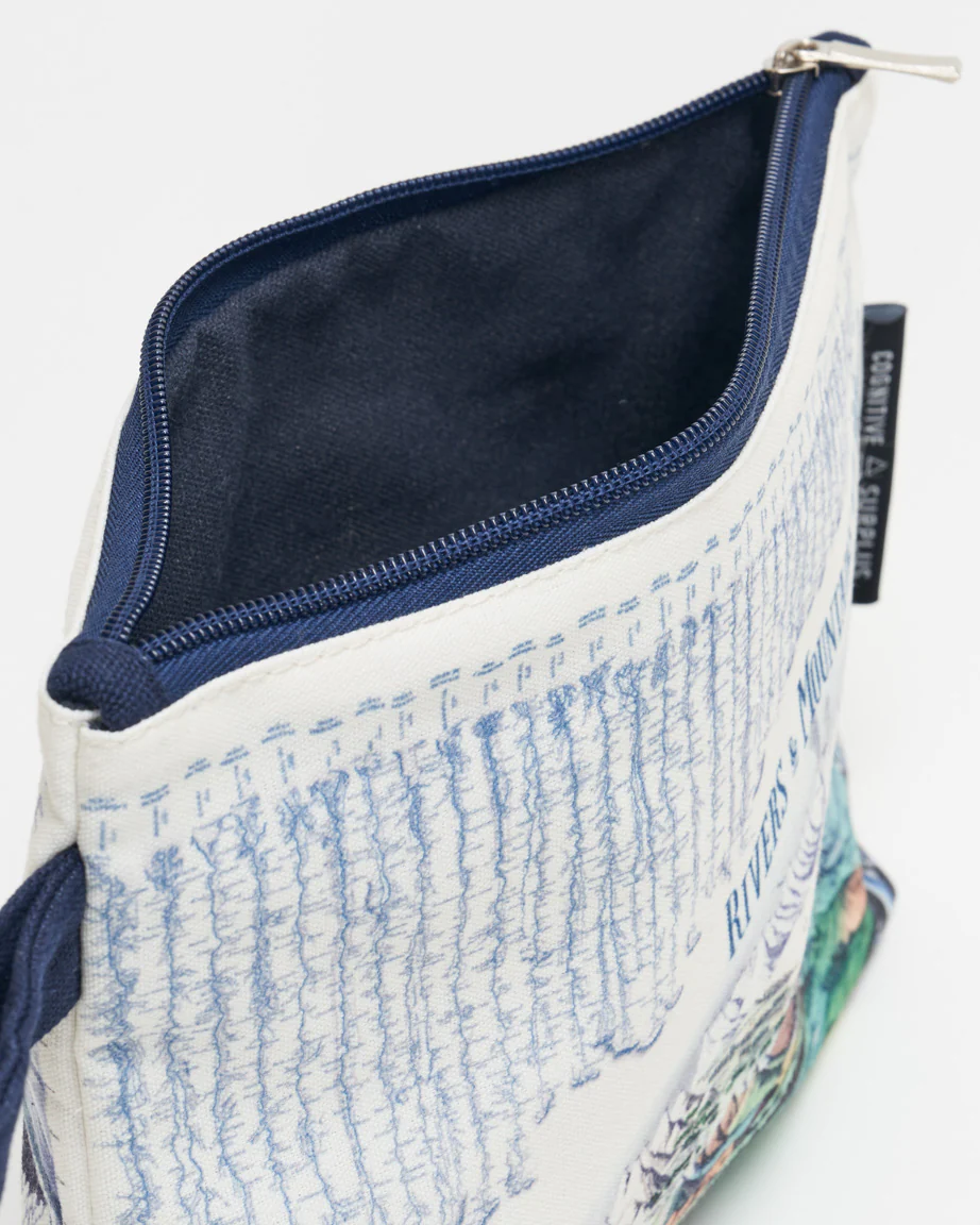 Rivers & Mountains Pencil Bag - Image 2