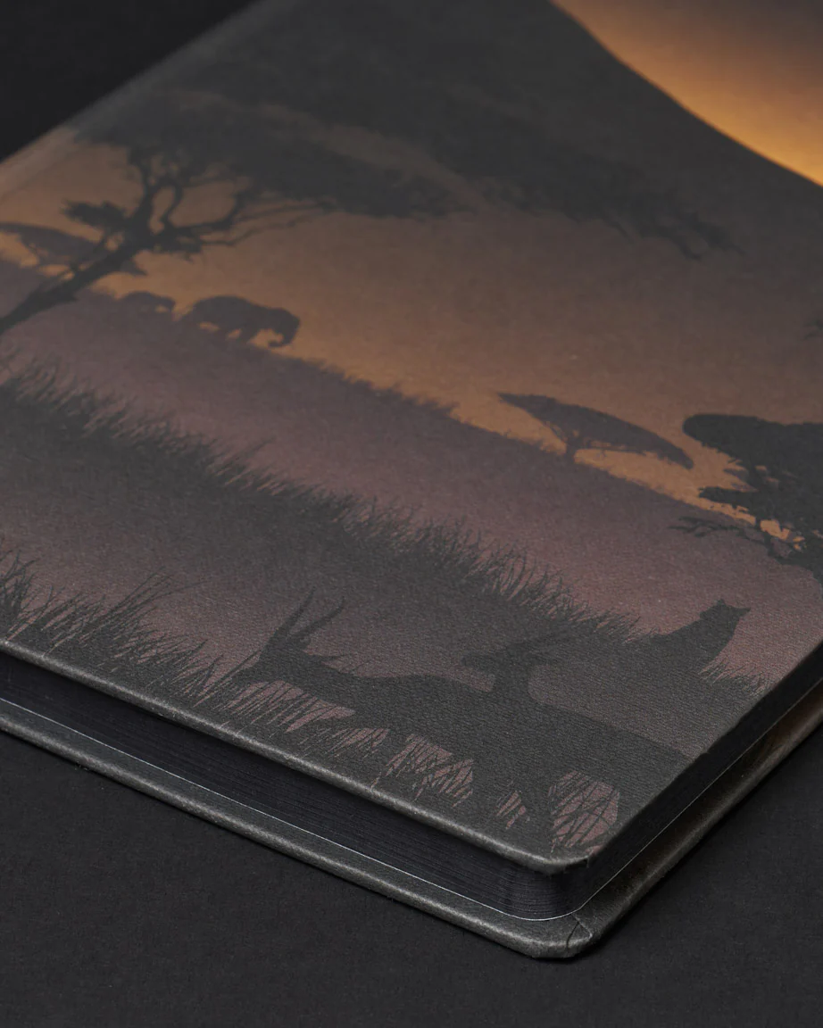 Savanna at Dusk Dark Matter Notebook - Image 3