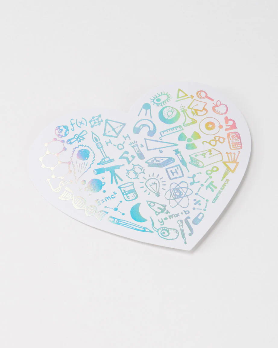 Science is Love Sticker