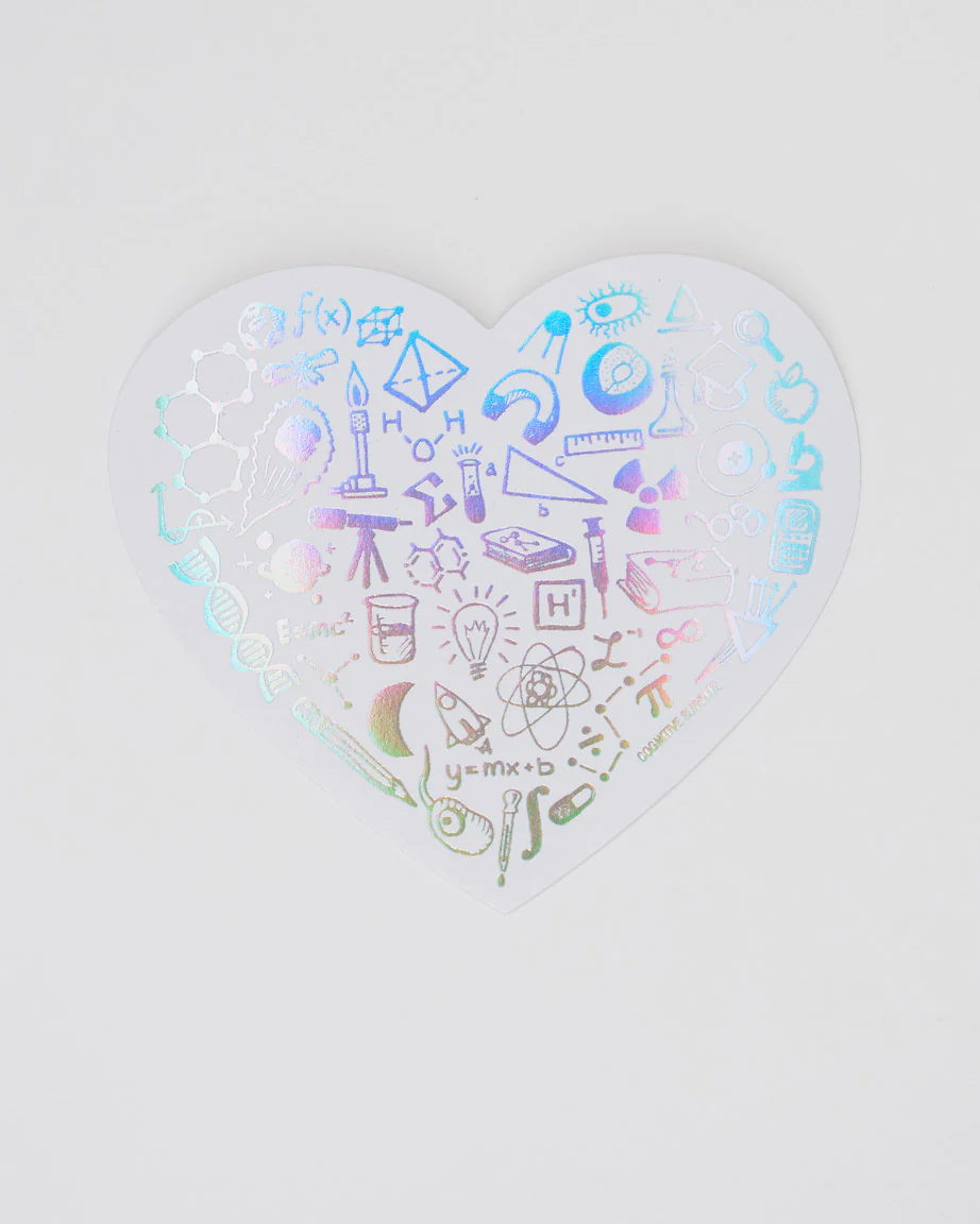 Science is Love Sticker - Image 2