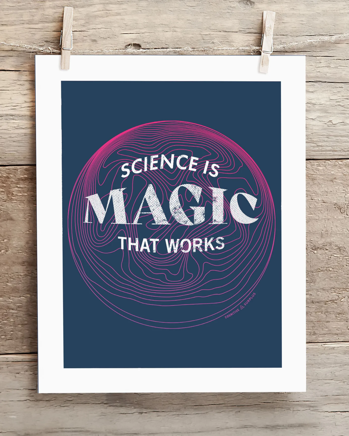 Science is Magic That Works Museum Print - Image 2