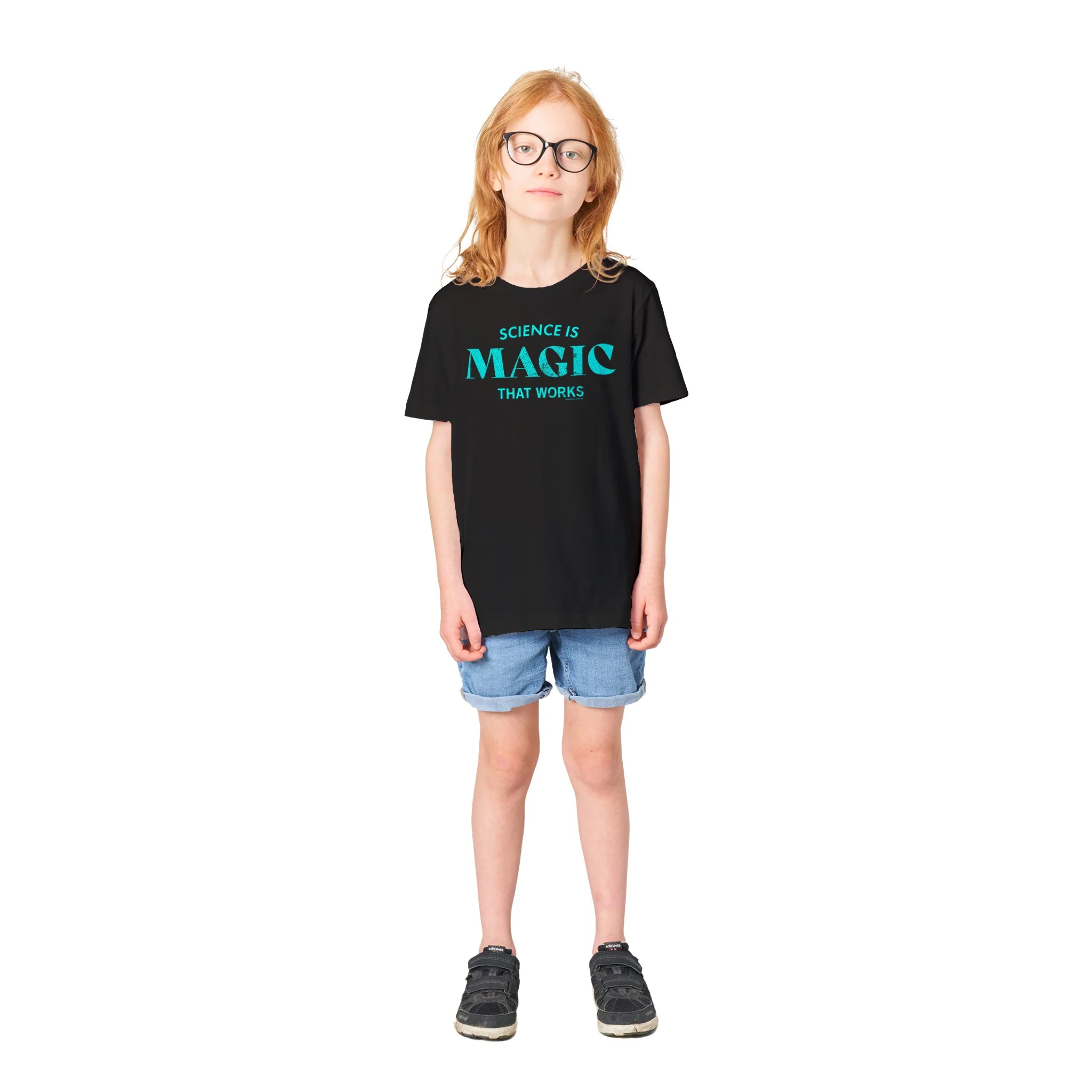 Science is Magic That Works Typography Youth Graphic Tee
