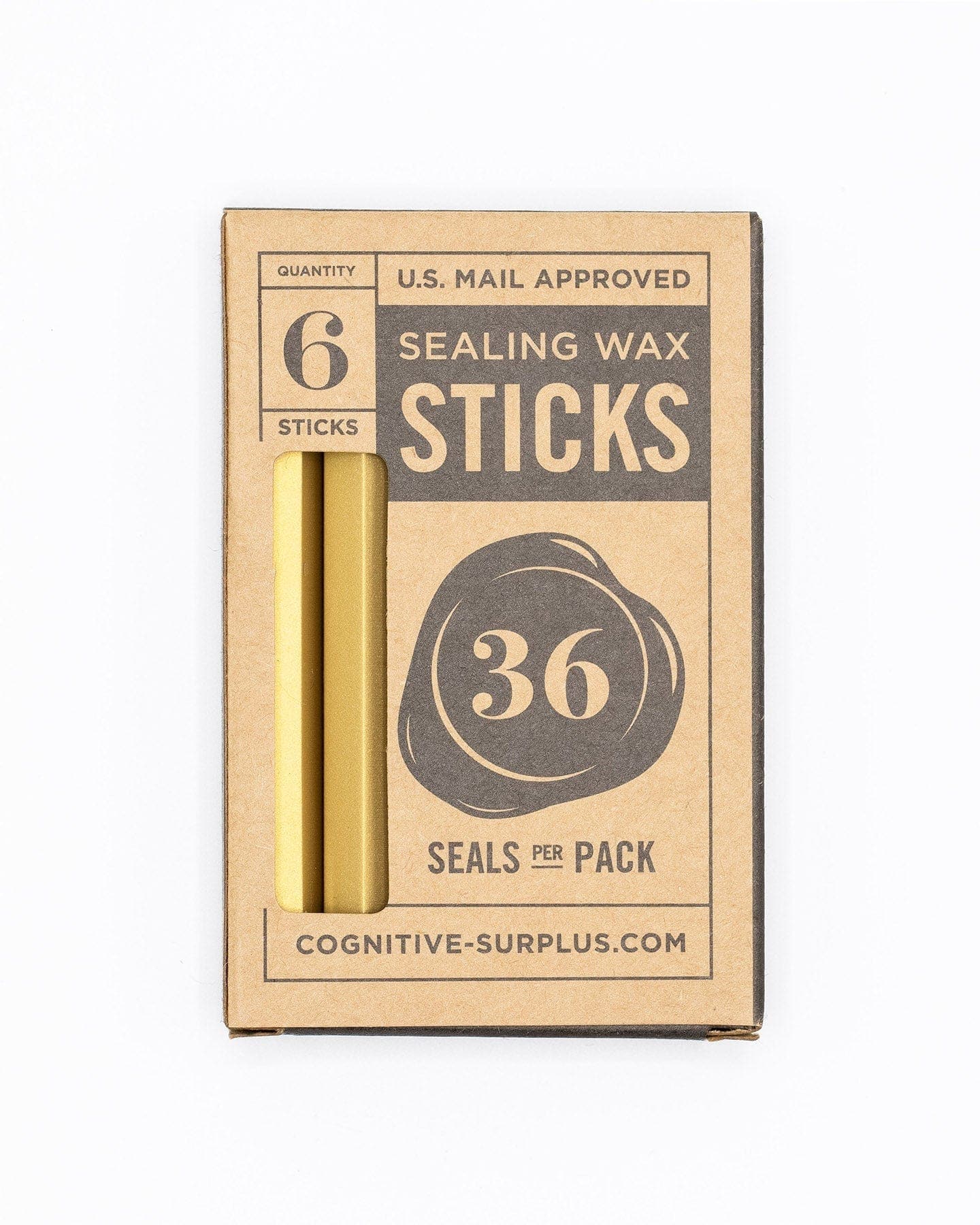 Gold Shimmer Sealing Wax Sticks - Image 2