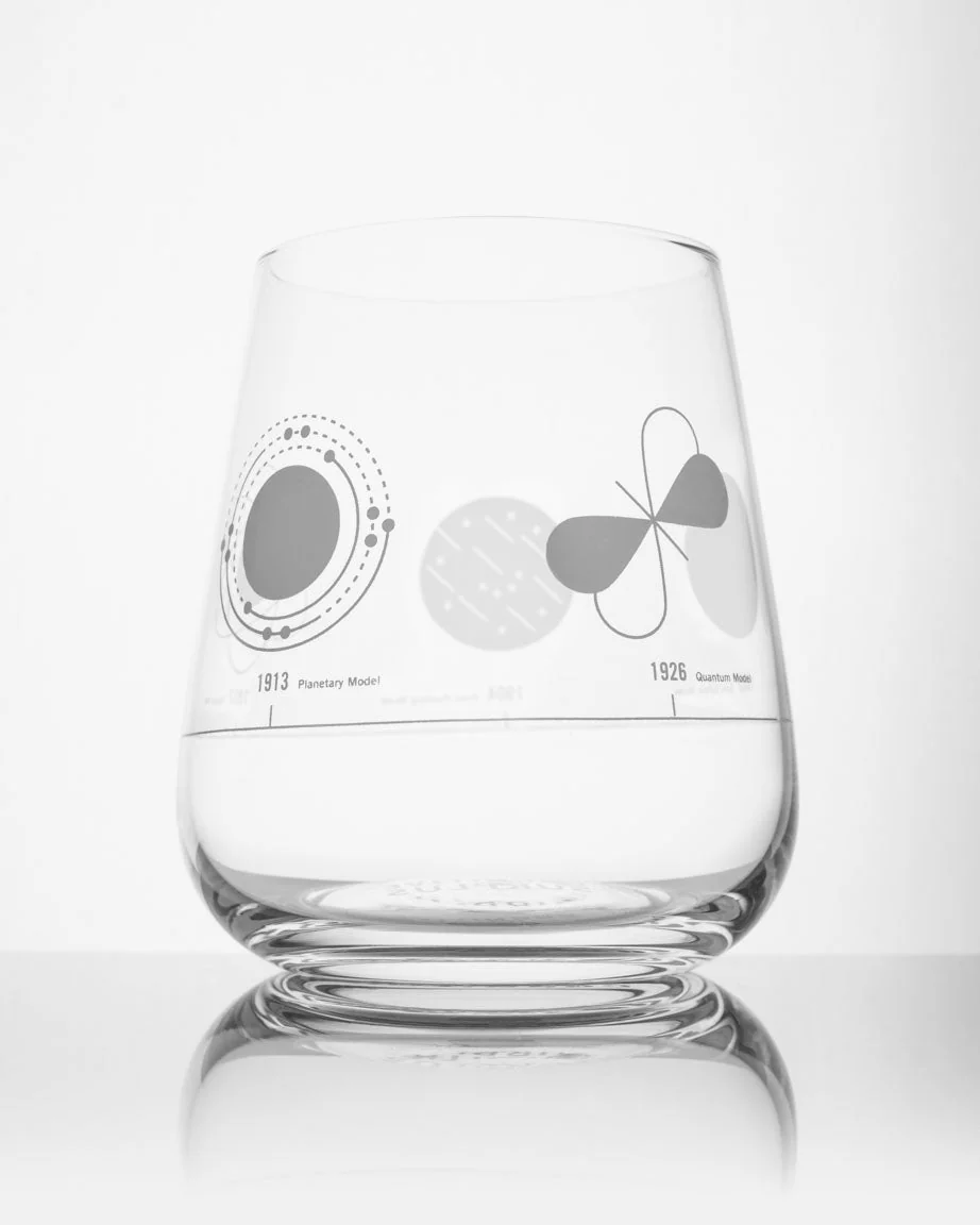 SECONDS: Atomic Models Wine Glass - Image 4
