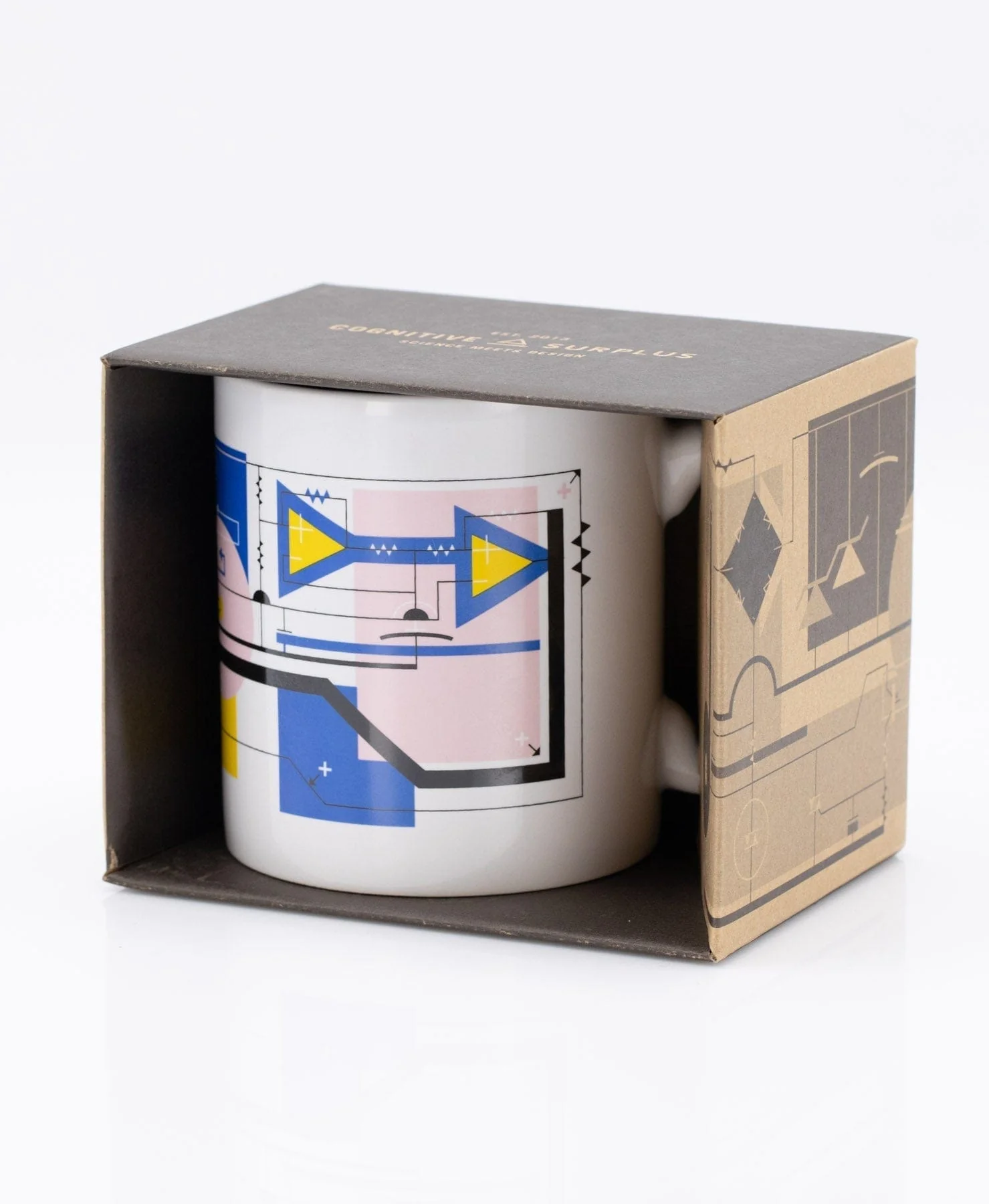 SECONDS: Modern Art Circuit 20 oz Mega Mug - Image 3