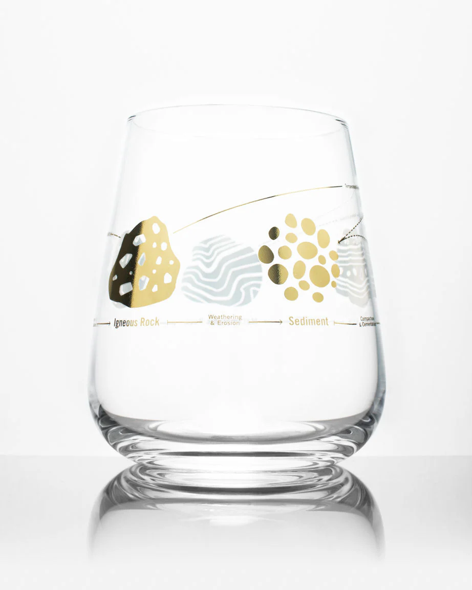SECONDS: Rock Cycle Wine Glass - Image 3