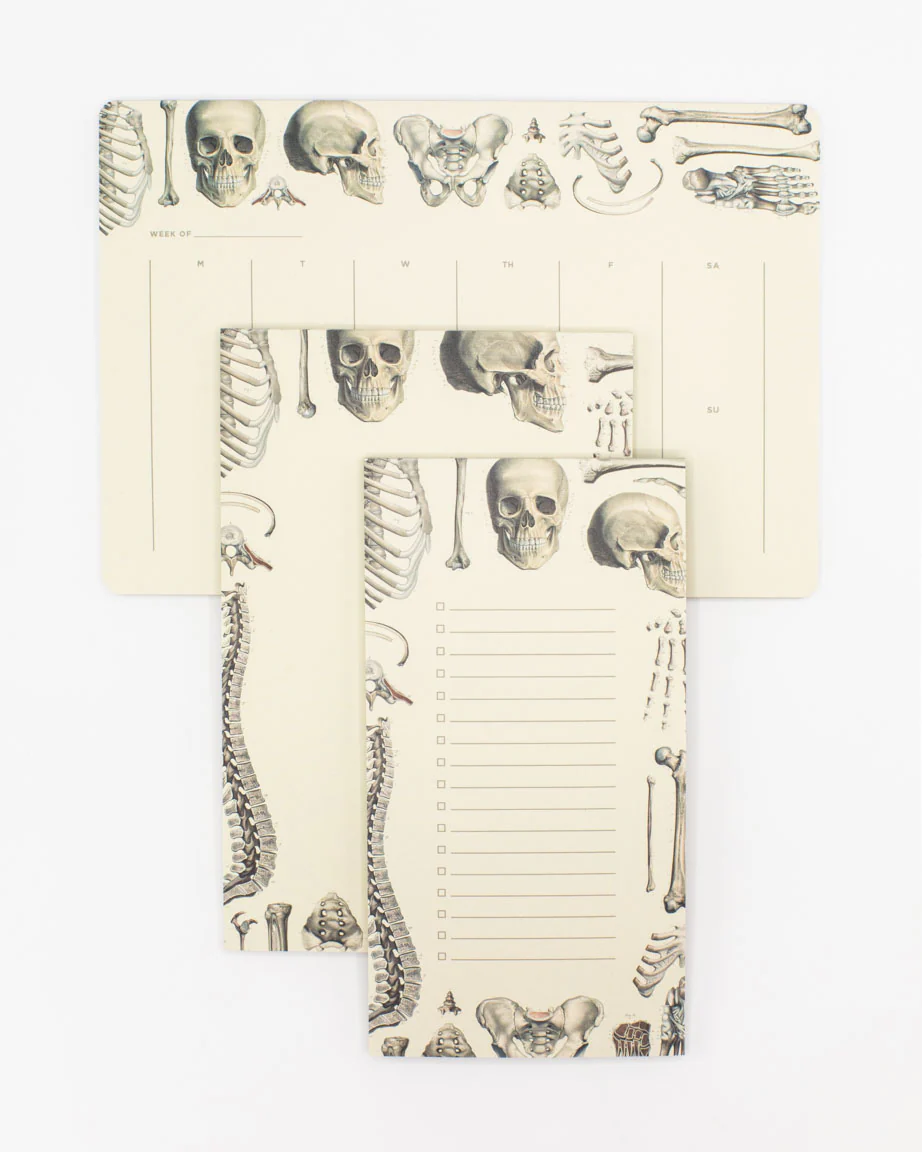 Skeleton Notepads