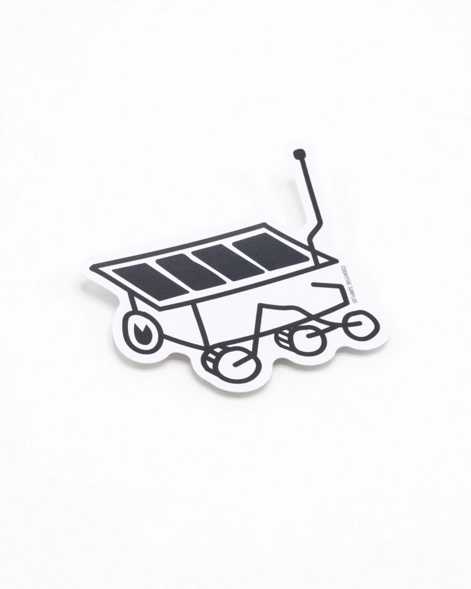 Sojourner Mars Rover Doodle Sticker