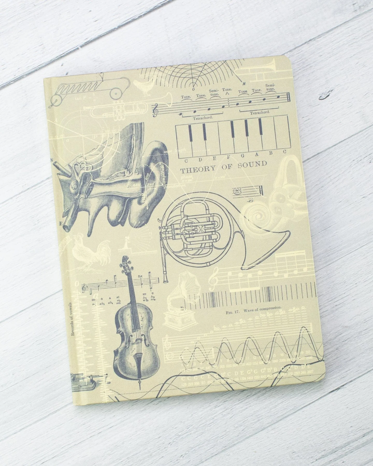 Sound, Music + Hearing Hardcover Notebook - Lined/Grid - Image 5