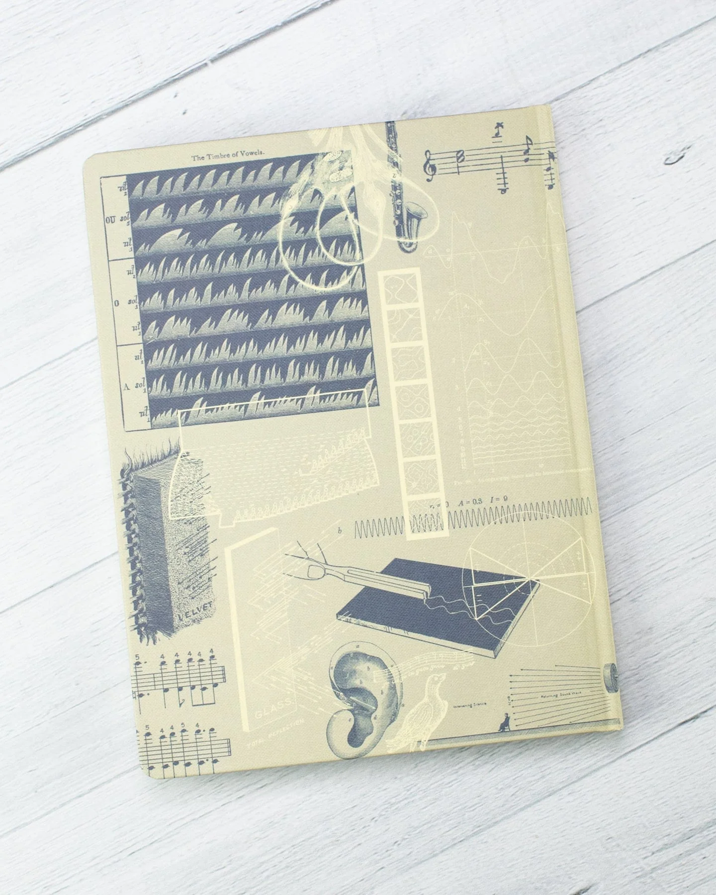 Sound, Music + Hearing Hardcover Notebook - Lined/Grid - Image 6