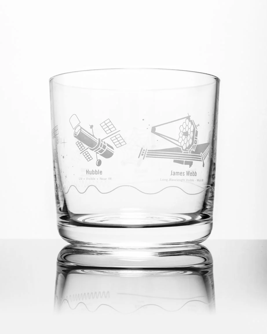 Space Telescopes Whiskey Glass - Image 3