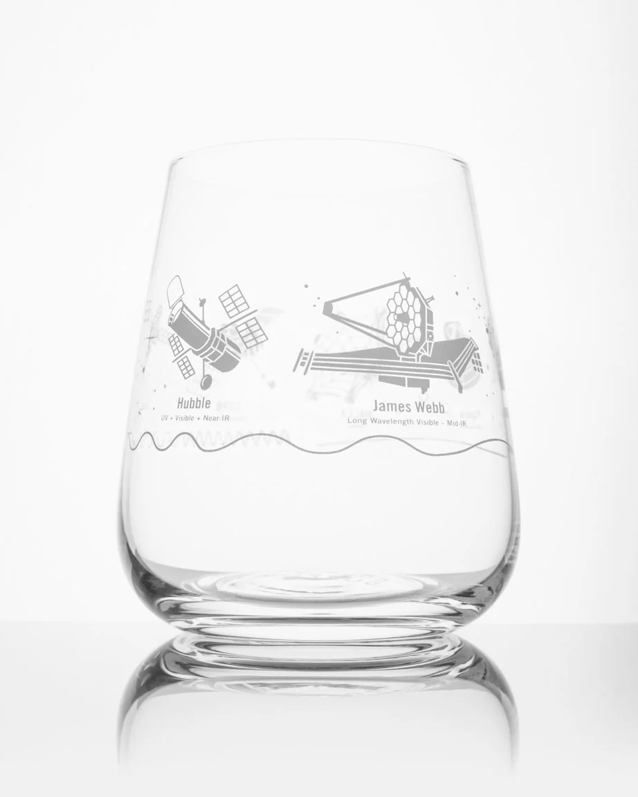 Space Telescopes Wine Glass - Image 4