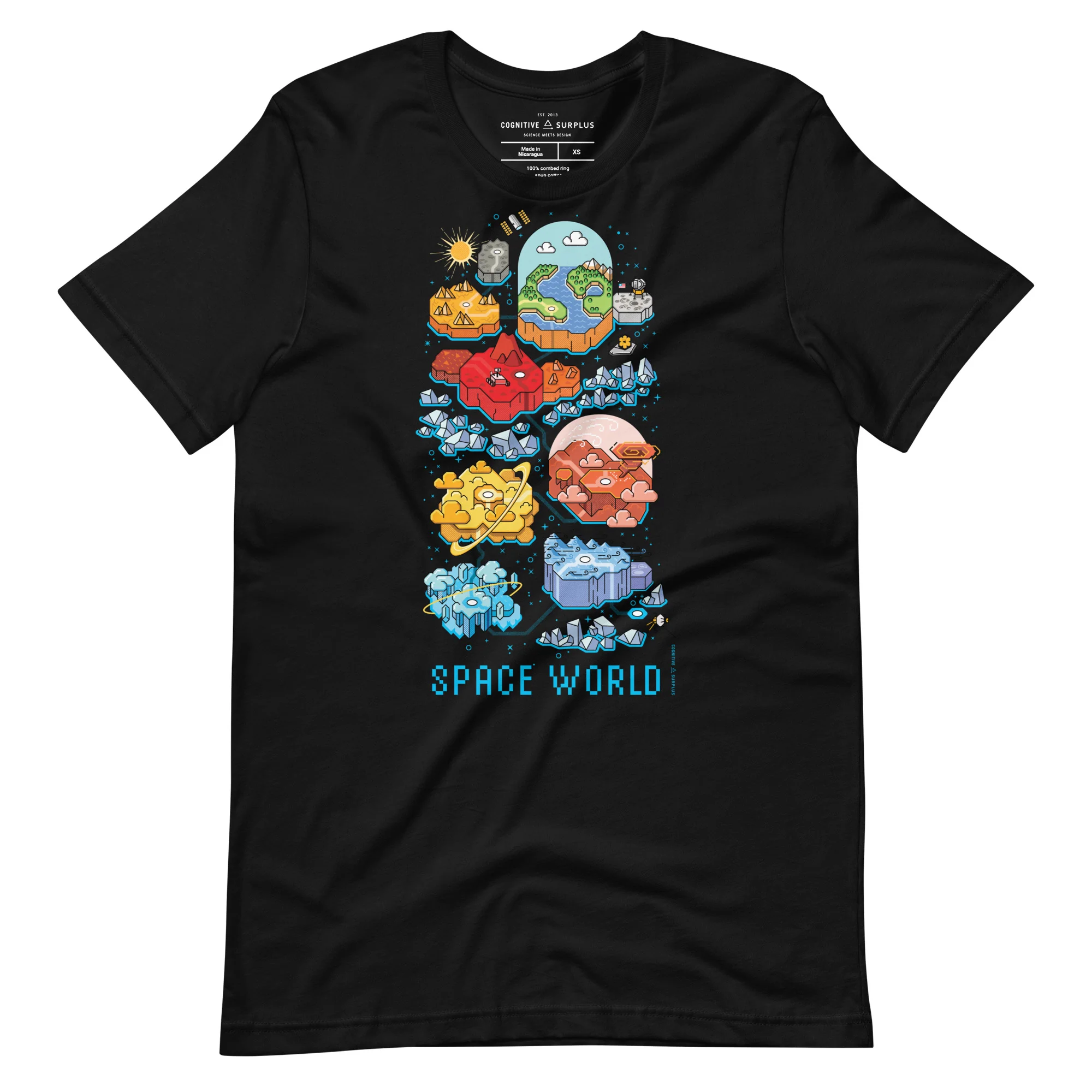 Space World Graphic Tee - Image 3