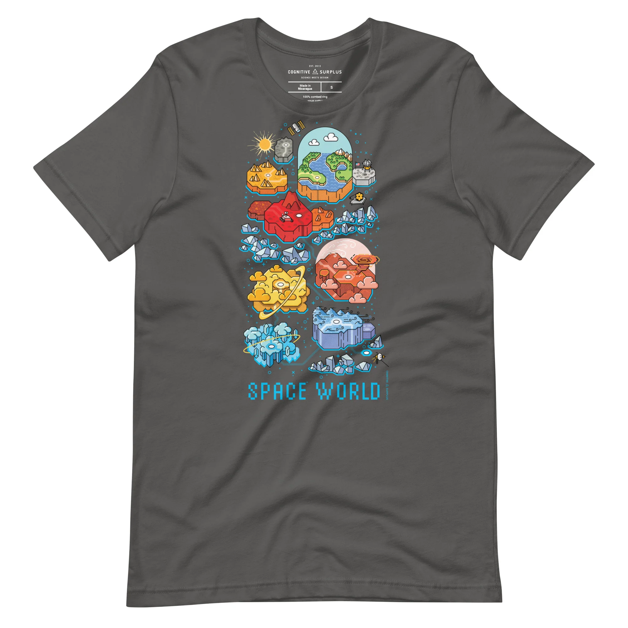 Space World Graphic Tee - Image 4