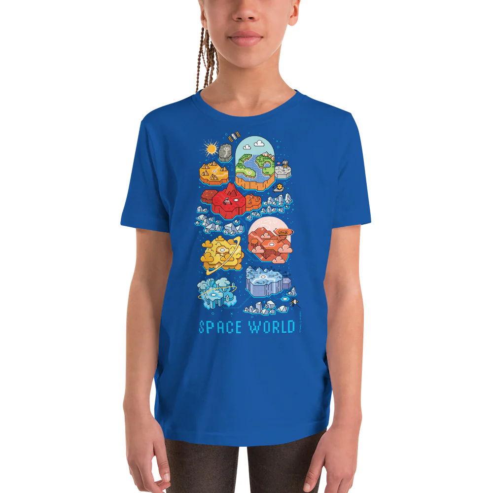 Space World Youth Graphic Tee - Image 2