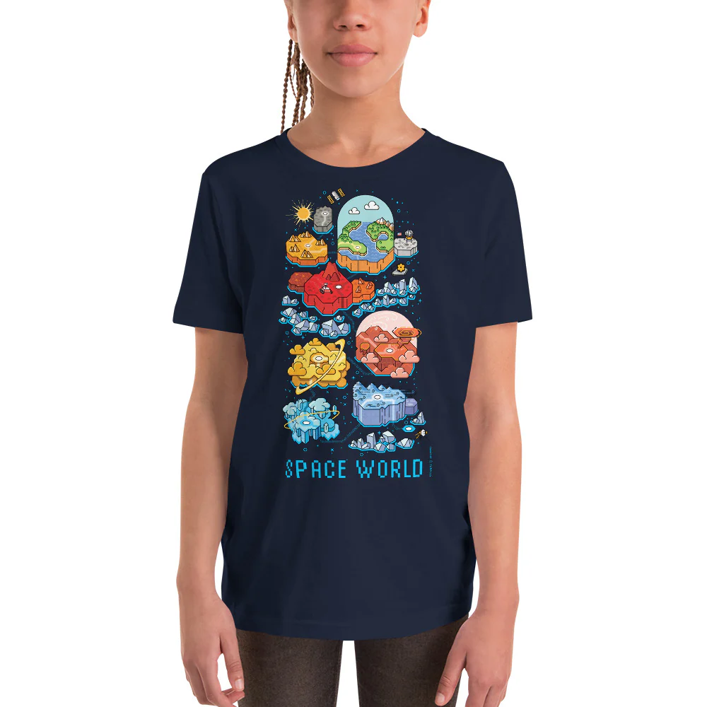 Space World Youth Graphic Tee - Image 3