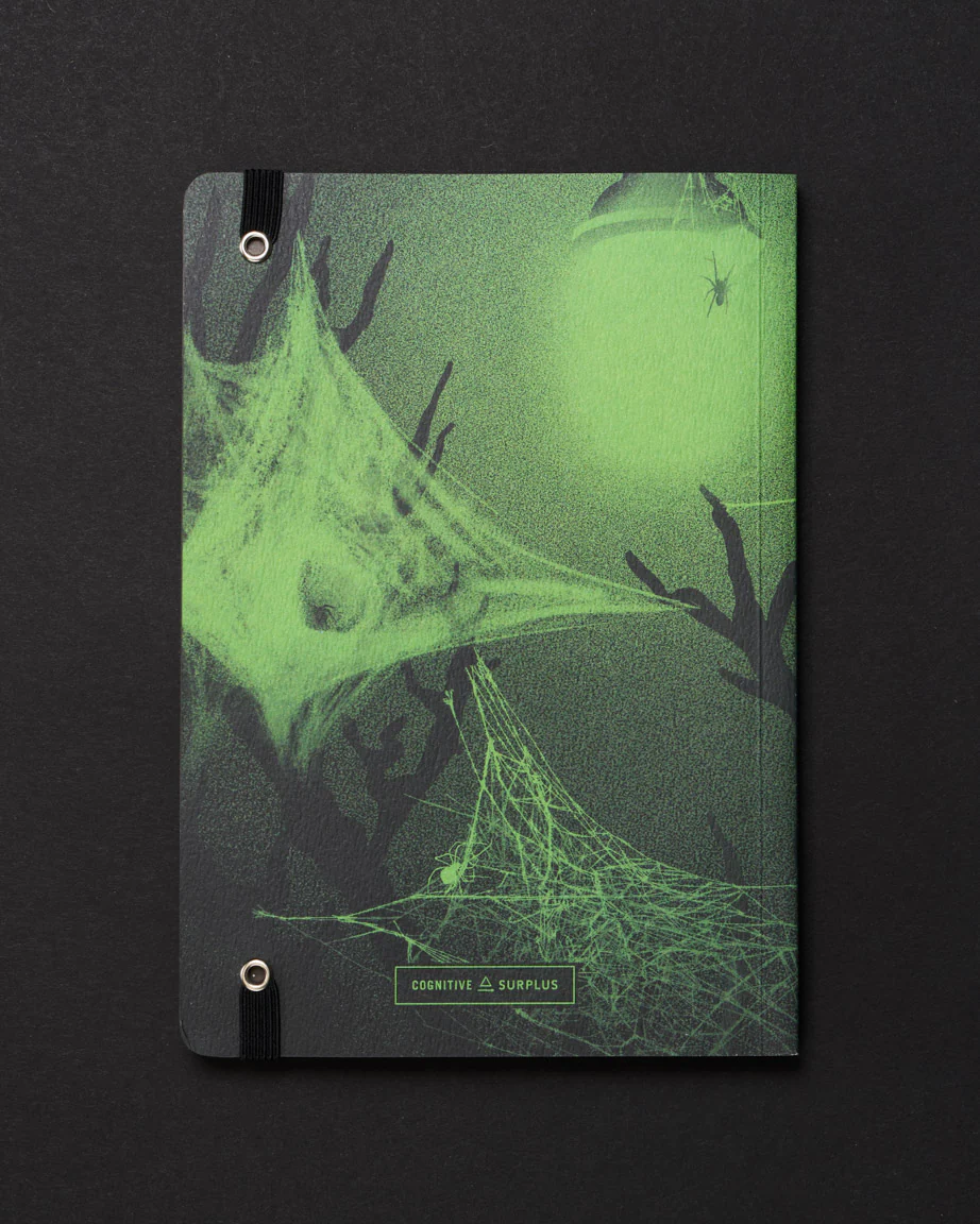 Spider & Webs Dark Analysis A5 Softcover Notebook - Image 2