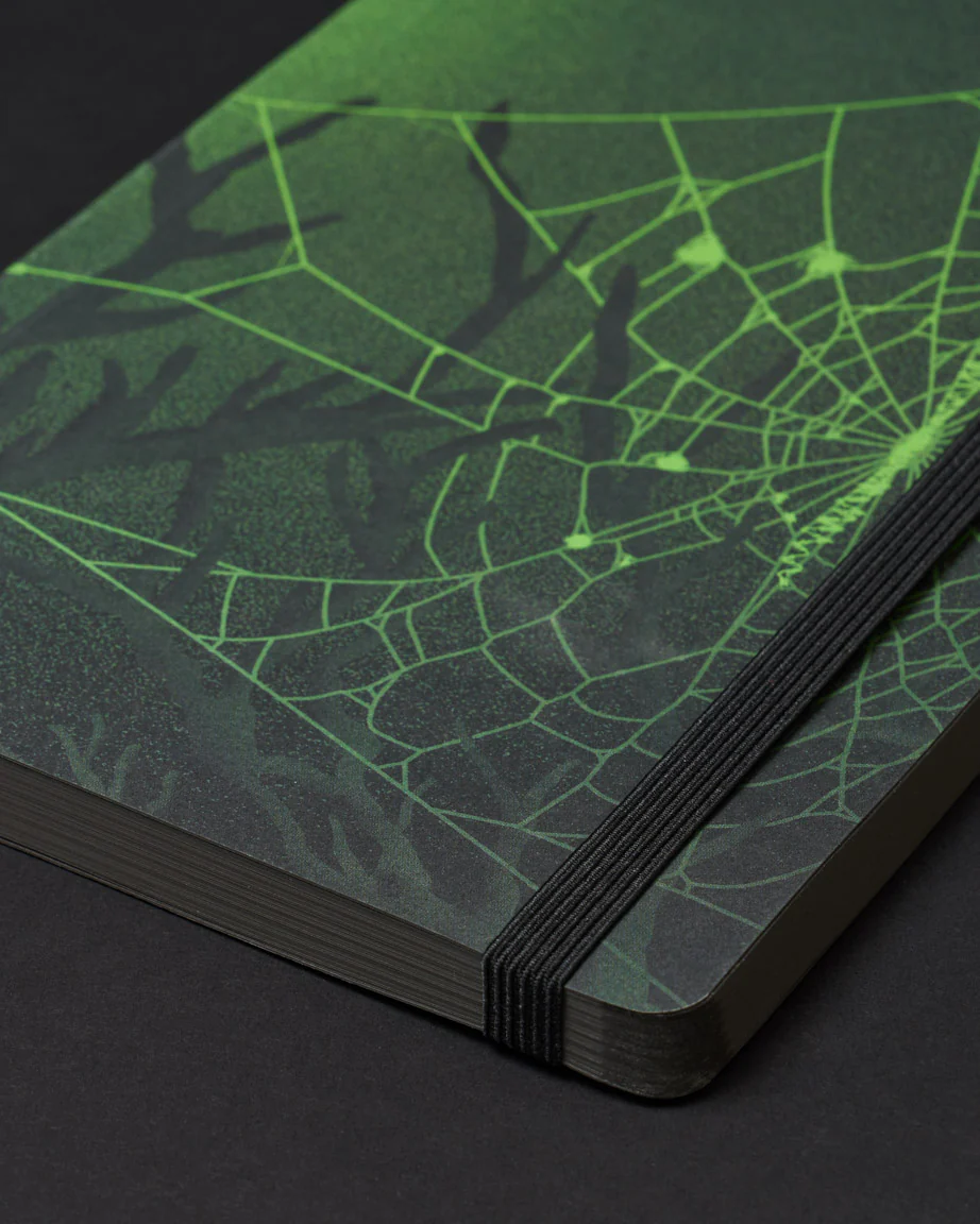 Spider & Webs Dark Analysis A5 Softcover Notebook - Image 4