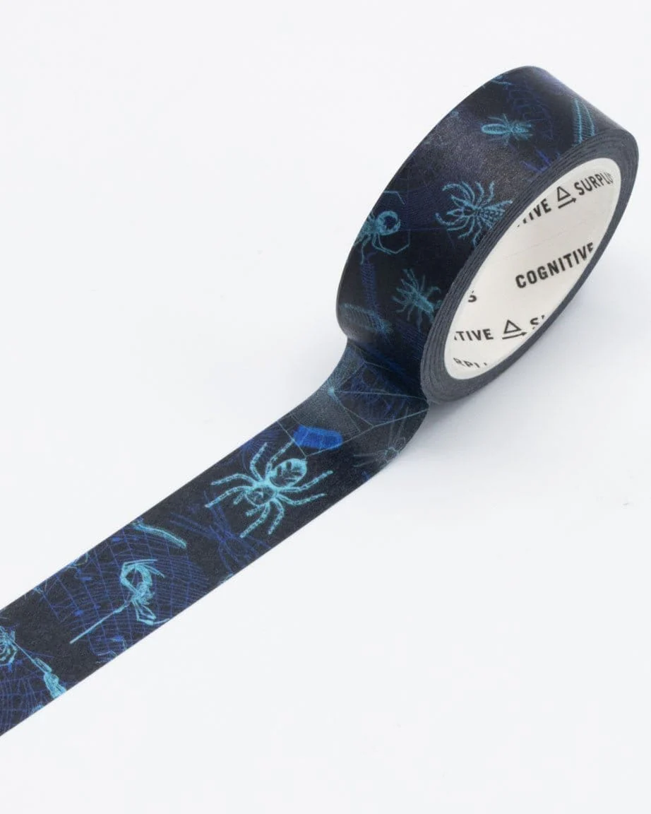 Spiders & Webs Washi Tape - Image 2